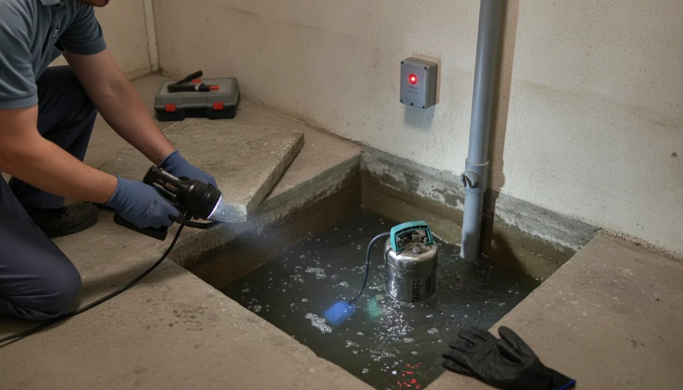 Dépannage pompe de relevage Bouguenais – problème / diagnostic
